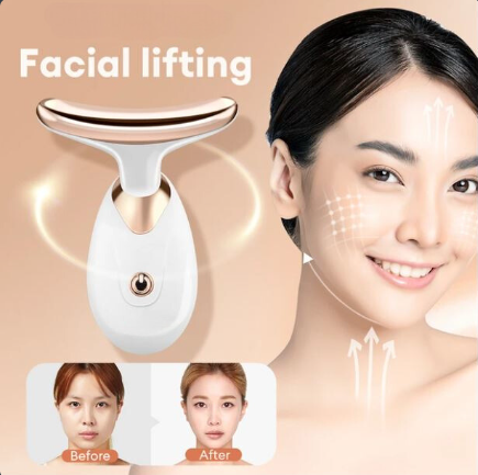 Masajeador facial con vibración