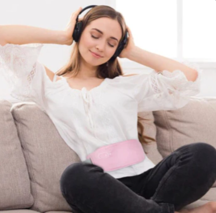Cinturon calefactado para dolores menstruales y cólicos