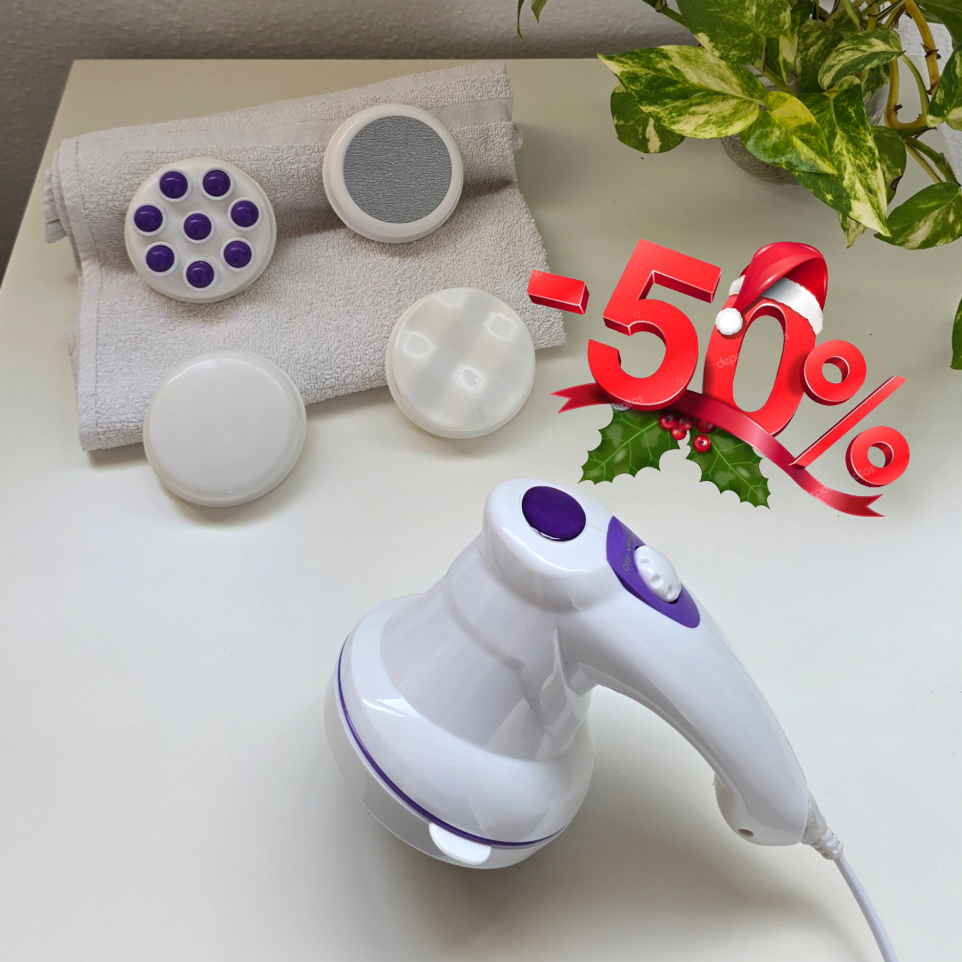 BodyLuxe - Masajeador corporal y anticelulítico 5 en 1